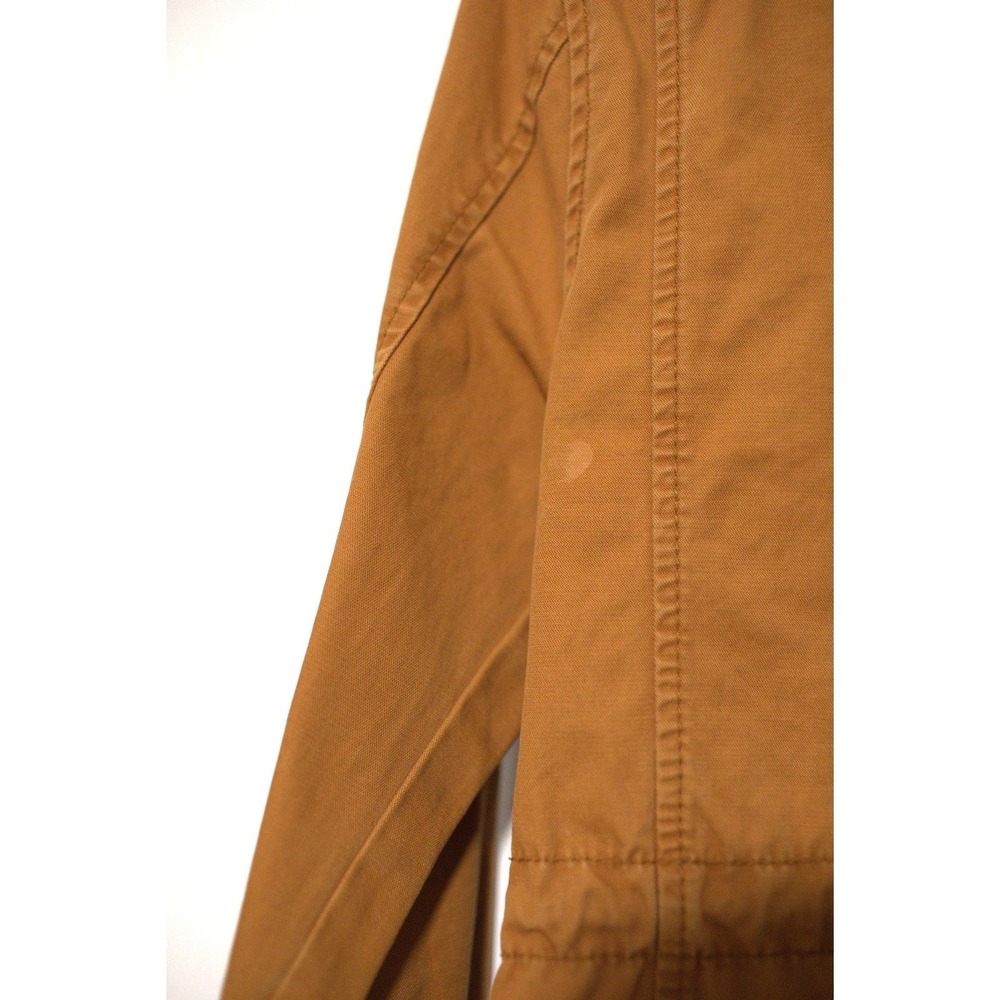 Old Navy Womens XS Tobacco Brown Utility Field Jacket Full Zip Drawstring Waist - Picture 7 of 8